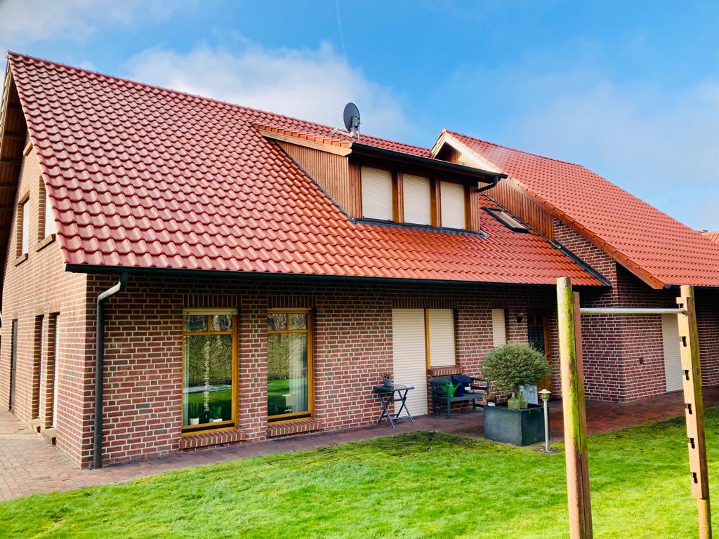 Schonend gereinigtes Dach Nachher